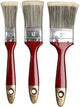 Creativ company vernis kwasten plat, 3st.