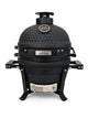 Patton premium mini 13 kamado - rooster ø27 cm - matzwart