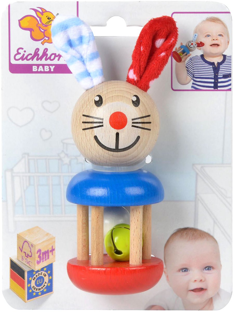 Eichhorn Baby Wood Ratel Rabbit
