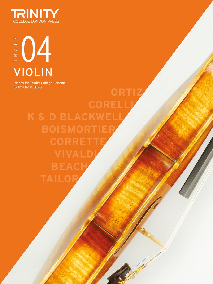 Pezzi per l'esame di violino del Trinity College di Londra dal 2020: grado 4