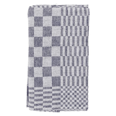 Bloque de paños de cocina 60x65 azul, paquete de 6 uds.