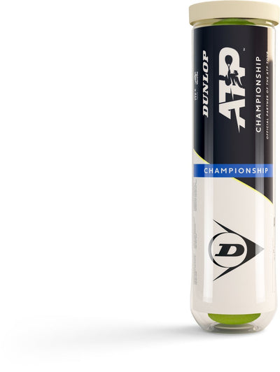 Dunlop - campionato atp - palline da tennis - 4 tappi