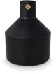 Vtwonen - basic - vaso - nero - metallo - 24x30 cm