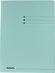 Esselte manilla 3-klepsmap - a4 - 50 stuks - blauw