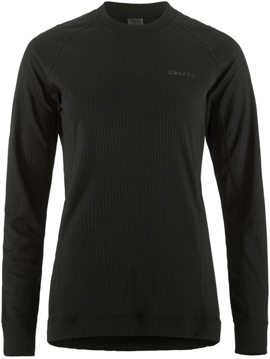 Craft core 2-pack baselayer tops w women's thermal shirt - black-rosebrown