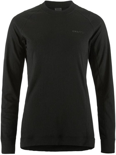 Craft core 2-pack baselayer tops w women's thermal shirt - black-rosebrown