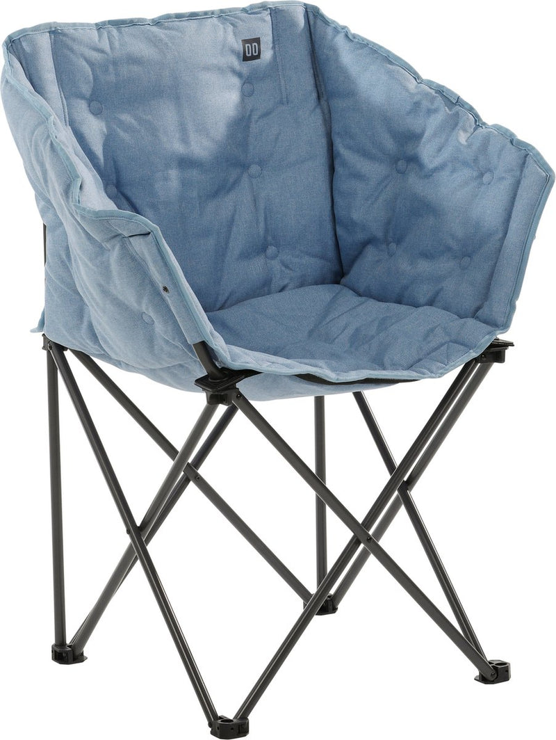 Silla de camping Travellife Lago Cross - Relleno cómodo - Resistente al agua y a los rayos UV - Incluye bolsa de transporte
