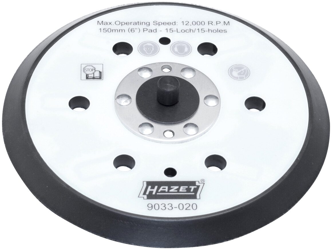 Muela abrasiva Hazet de 15 agujeros · ? 150mm 9033-020
