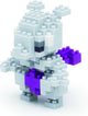 Bandai - nanoblock - mewtwo - pokémon - mini figura de ladrillo - juego de construcción - kit de construcción de figuras pokémon pixel mewtwo - nbpm006