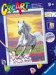 Ravensburger Pintura de Ciente en Number Horse al atardecer