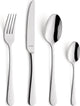 Amefa Austin – set di posate – 24 pezzi – 6 persone – molto lucide – color argento – lavabili in lavastoviglie