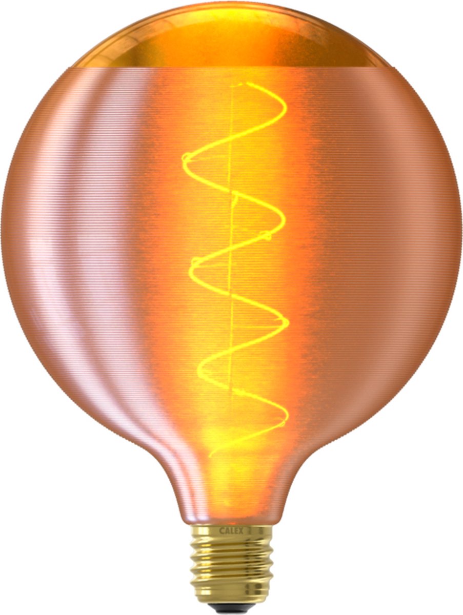 Lámpara led serie seda Calex - g125 - oro - e27 - 4w - regulable