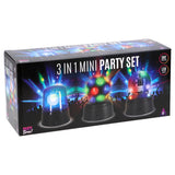 Party time! disco mini party set 3 in 1 party time - afbeelding 1