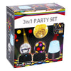 Conjunto básico de fiesta de discoteca 3in1