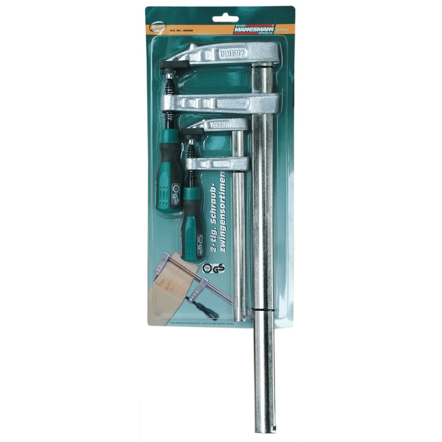 Brüder mannesmann brüder mannesmann colla tang set a 2 pezzi metal 90440