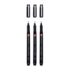 Talens • set di fineliner pigmentati bold, 3 pezzi