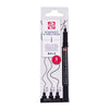 Talens • set di fineliner pigmentati bold, 3 pezzi