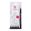 Talens • pigment fineliner set compleet, 6 stuks