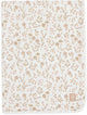 Jollein manta de cuna jersey 75x100cm - manta de cuna bebé - floreciente