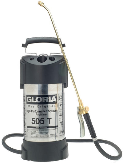 Pulverizador de alta presión gloria 505t-pro 5l acero inoxidable ob