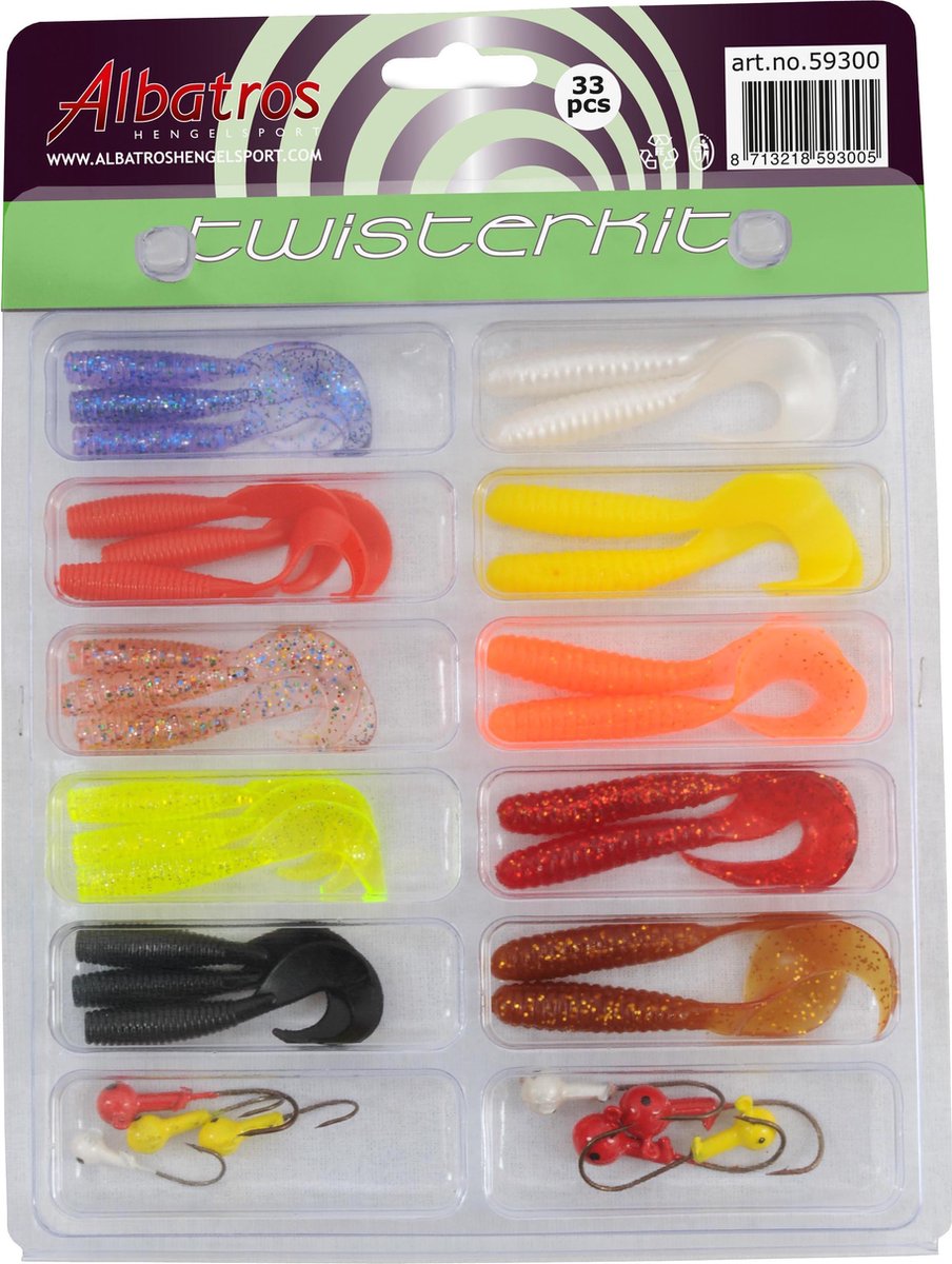 Albatros twisterkit 1 - 33-delige twisterset -- multi colour
