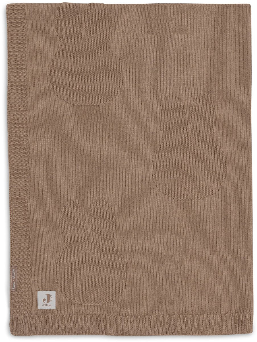 Jollein coperta per culla - 75x100 cm - miffy - biscotto