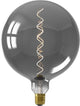 Calex kalmar xxl titanium - e27 led lamp - filament lichtbron dimbaar - 5w - warm wit licht