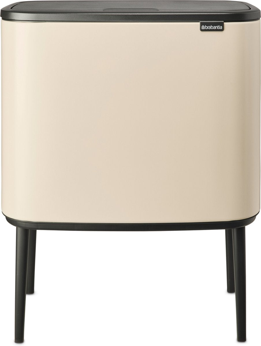 Brabantia bo touch bin prullenbak - 36 liter - 1 vak - soft beige