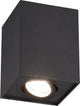 Trio biscotto - lampada da soffitto - nero opaco - escl. 1x gu10 35w