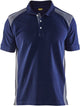 Blåkläder blaklader polo piqué 3324-1050 - nero grigio scuro - l
