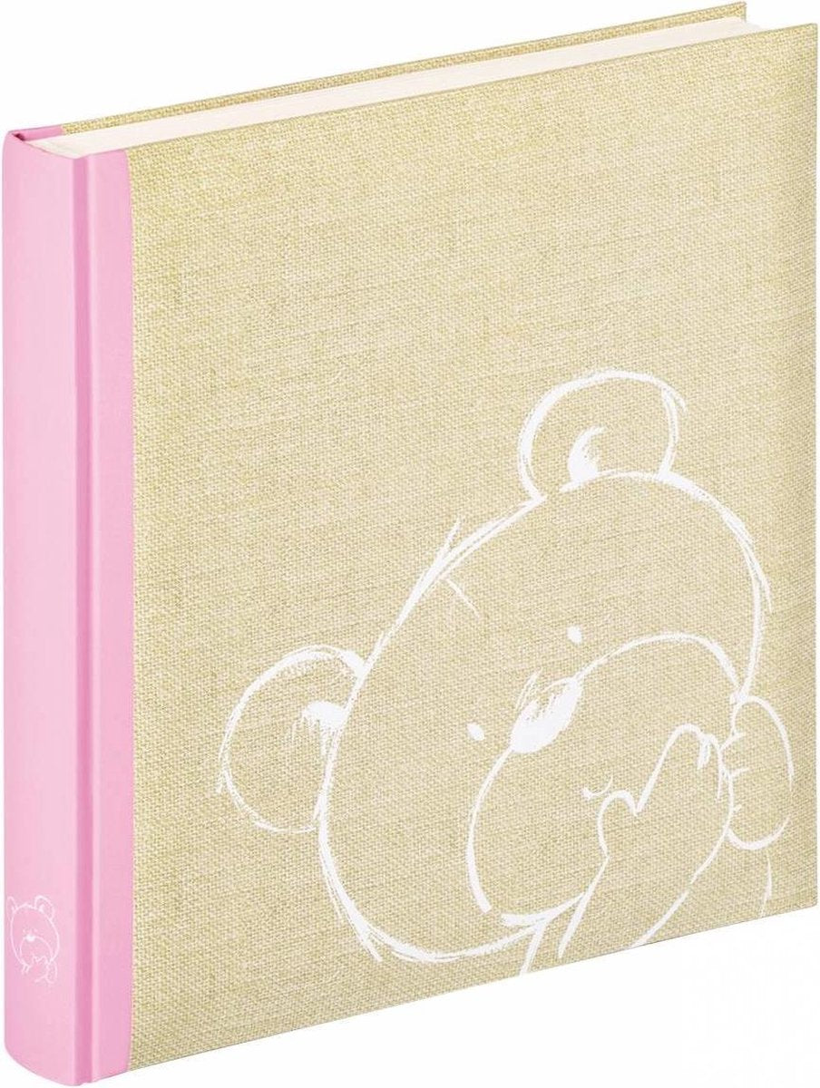 Walther uk-151-r dreamtime - babyalbum - formaat 28 x 31 cm - beige roze