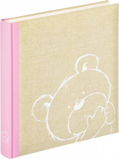 Walther uk-151-r dreamtime - babyalbum - formaat 28 x 31 cm - beige roze