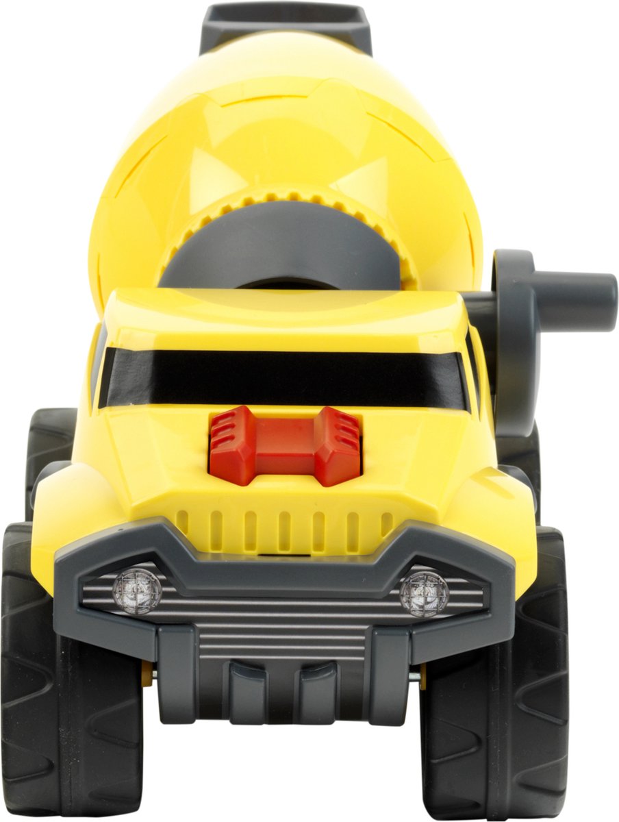 Klein Toys Power Betoniera - 23x11x14,5 cm - Scala 1:24 - Giallo Nero