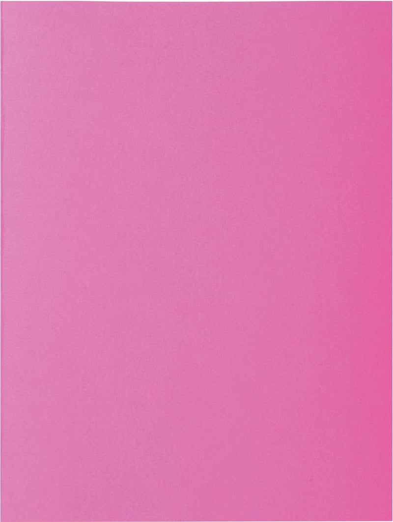 Exacompta rock's 80 - paquete de 100 carpetas insertables 22x31cm para A4 - rosa - 800020e