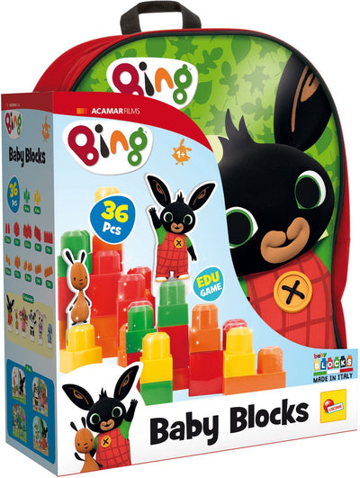Lisciani bing zainetto blocks
