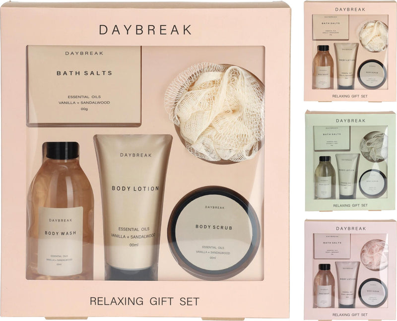 Set regalo da bagno 5 pezzi