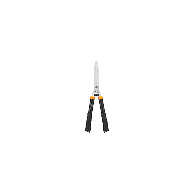 Fiskars solid™ heggenschaar handmatig - bladen van gehard staal - voor heggen en struiken - 55,5 cm - hs21