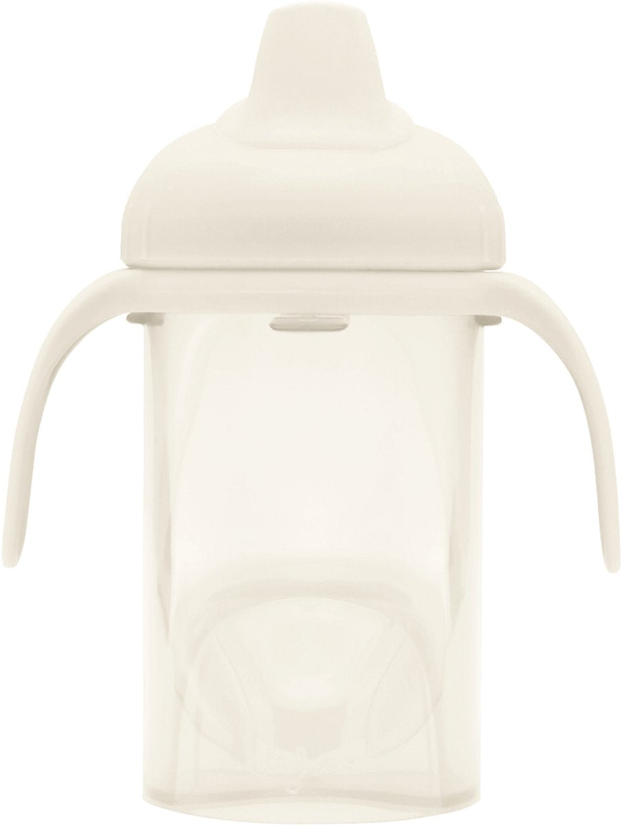 Bicchiere con beccuccio Difrax Sippy Cup - 250 ml - 6+ mesi - beige - 1 pezzo