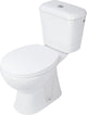 Differnz WC Duo Block in piedi sul retro bianco da sotto