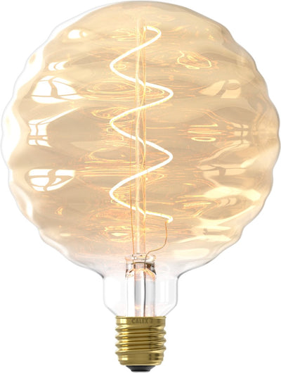 Calex bilbao xxl gold - e27 led lamp - filament light source dimmable - 4w - warm white light