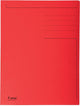 Exacompta 50x forever® bedrukte map met 3 kleppen - 280gm2 - 24x32 cm voor a4 - rood - 448003e
