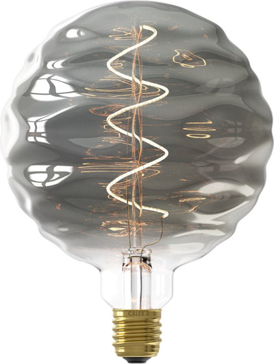 Calex bilbao xxl titanium - e27 led lamp - filament light source dimmable - 4w - warm white light