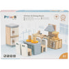 Mobili Viga per casa delle bambole, cucina, dimensioni 2x2x7,5 cm, 9 parti 1 set