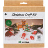 Nabbi hobby set biobeads, Papá Noel, calcetín navideño, corazón navideño, árbol de Navidad y reno, 1 caja