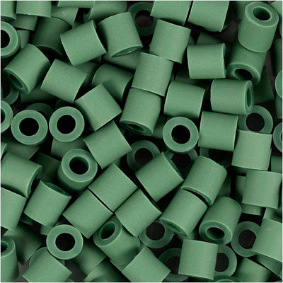 Creativ company nabbi biobeads 5x5mm verde scuro - 1000 pz.