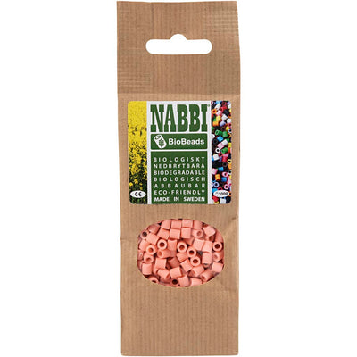 Creativ company nabbi biobeads 5x5mm salmone - 1000pz.