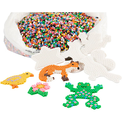 Creativ company nabbi biobeads set per aule, misura 5x5 mm, medio, colori standard, 1 set