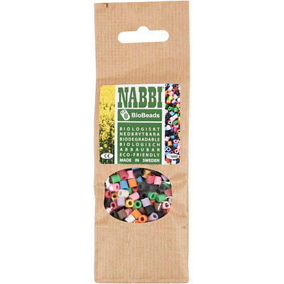 Creativ company nabbi biobeads 5x5mm vari colori - 1000 pz.