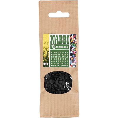 Creativ company nabbi biobeads 5x5mm negro - 1000 uds.