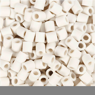 Creativ company nabbi biobeads 5x5mm bianco - 1000 pz.
